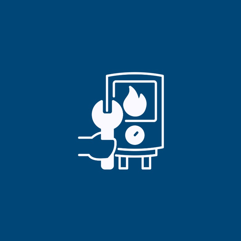 Gas and electric water heater installation